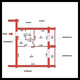 1-к квартира, 51.4 м², 10/11 эт.